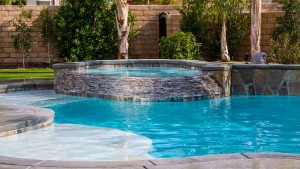 Swimming Pool Waterfall