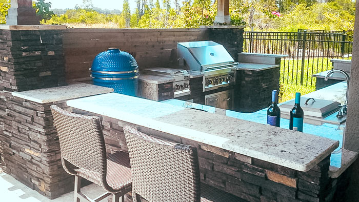 Outdoor Kitchens Poolside Designs